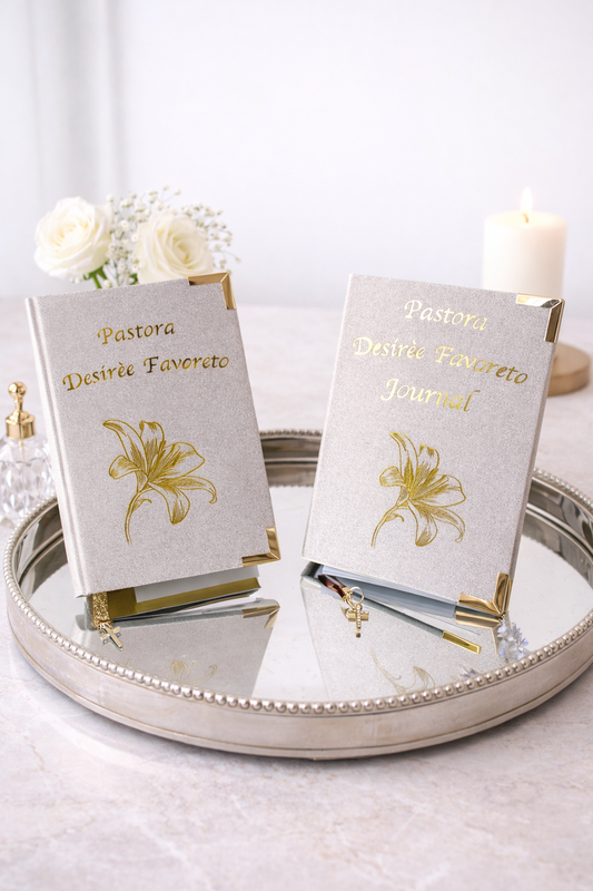 kit  Desiree Pastora- Holy Bible and Journal - Letter Large