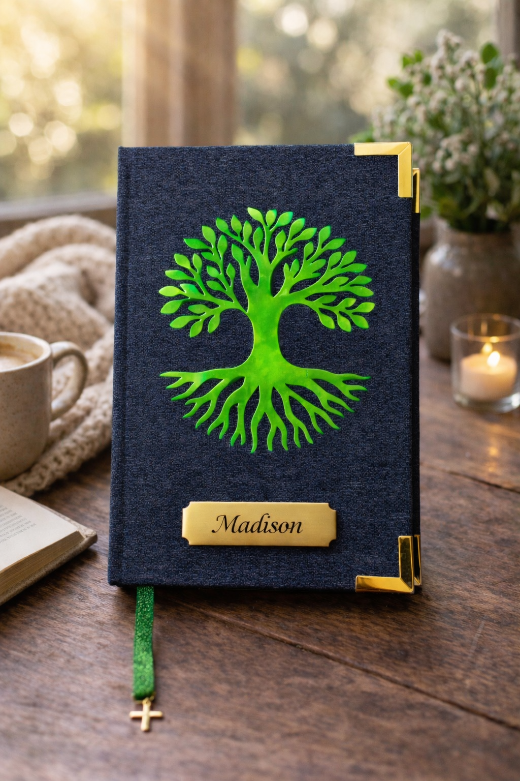 Coleção Arvore da Vida Preta/Verde - Biblia Sagrada - Portugues - Versão NVI