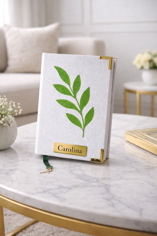 Olive Leaf - Green - Holy Bible - English - NIV,NKJ and KJ - Letter Large